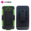IVYMAX Factory Wholesale combo holster cell phone covers for samsung galaxy j7